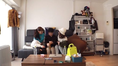 【結城りの】美人姉妹AV女優のお姉さんが素人宅にガチ訪問し夢のハーレムSEX