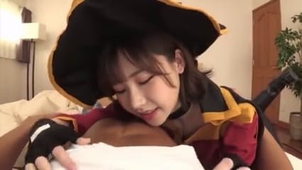 【深田えいみ】童顔でコスプレお姉さんと朝から晩まで濃厚ハメ