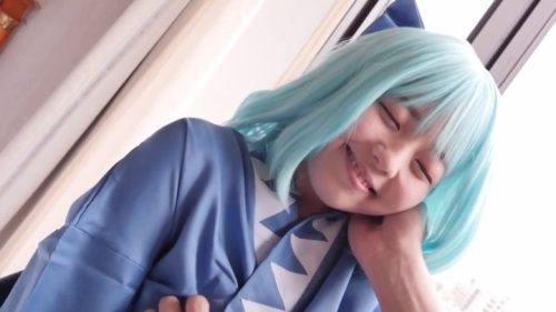 「気持ちいい❤」月に一度もコスプレ撮影会でゲットした可愛いコスプレイヤーのお姉さんと危険日に中出しSEX