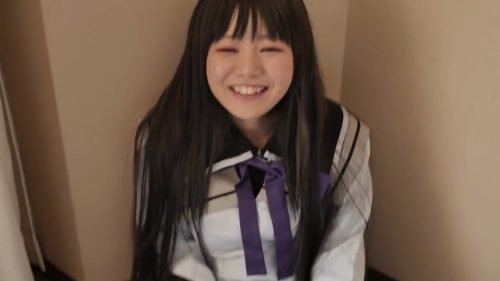 「緊張する❤」まだあどけない感じのJK女の子がAVデビュー