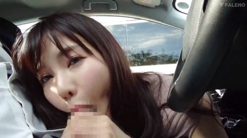＜CARフェラ×お姉さん＞「我慢出来ないの？」誰も居ない駐車場で彼氏のザーメンを抜いてあげる優しいお姉さん