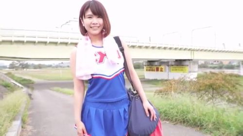 【朝比奈しの】＜Gカップ×デビュー作＞某大学チアリーダーのGカップお姉さんがAVデビュー