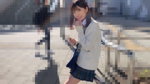 【森日向子】＜中出し×JK＞超可愛い美形JKとホテルで濃厚中出しSEX
