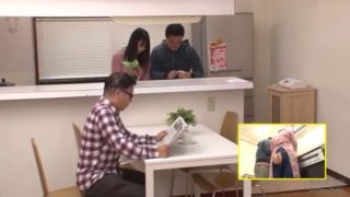 【月宮こはる･有馬優羽】＜近親相姦×中出し＞旦那から見えない所で美人妻は息子とハメまくって種付け完了！