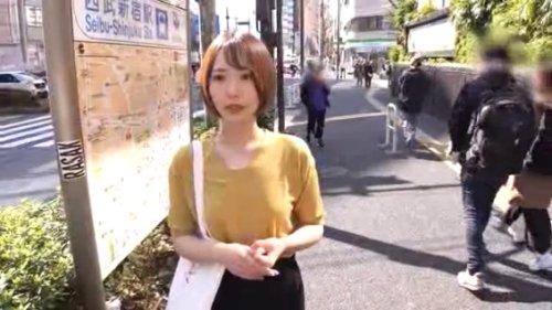 《エロ動画×人妻･素人》家が新宿の二十四歳若妻を疑似チンポでホテルへ連れ込み童貞相手に感じまくる絶頂セックス